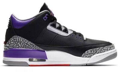 d8af943dd36341c3ba251c9a4130b335 400x240 - 乔丹 Air Jordan 3 Retro "Court Purple" 黑紫 男女同款 CT8532-050