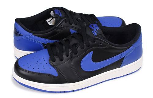 乔丹 Air Jordan 1 Retro Low Royal 黑蓝色 705329-004-1