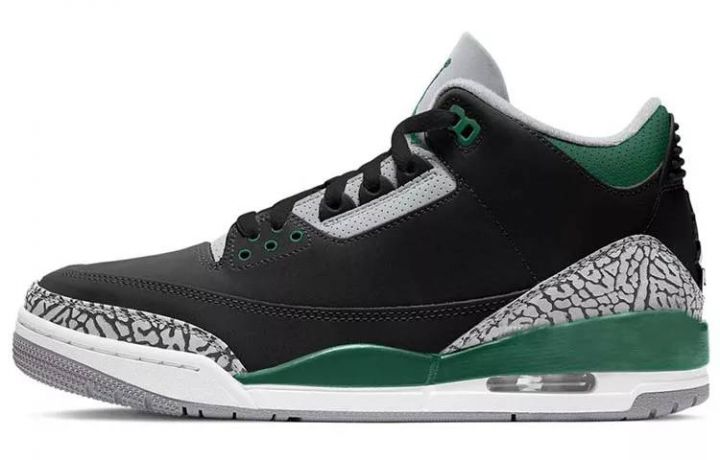 乔丹 Air Jordan 3 “Pine Green” 黑绿 CT8532-030