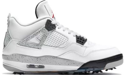 e1319c9763164b1590b7019bd61867c0 400x240 - 乔丹 Air Jordan 4 Golf "White Cement" 白水泥 男女同款 CU9981-100