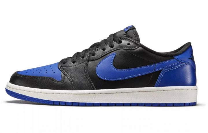 乔丹 Air Jordan 1 Retro Low Royal 黑蓝色 705329-004