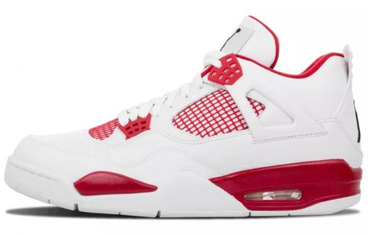 乔丹 Air Jordan 4 Retro Alternate 89 亚特兰大 白红 308497-106