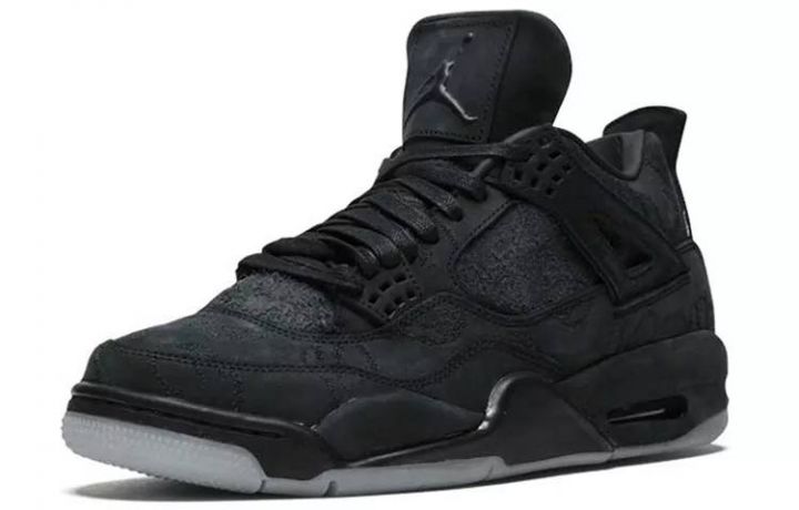 乔丹 Air Jordan 4 Kaws Black 黑 930155-001-1