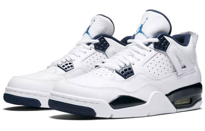 乔丹 Air Jordan 4 Retro Columbia 哥伦比亚 白蓝 314254-107-1