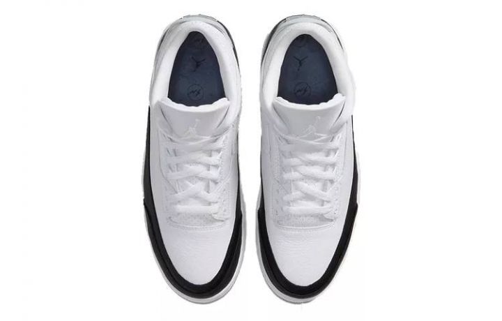 乔丹 Fragment x Air Jordan 3 Retro SP White 藤原浩 黑白 男女同款 DA3595-100