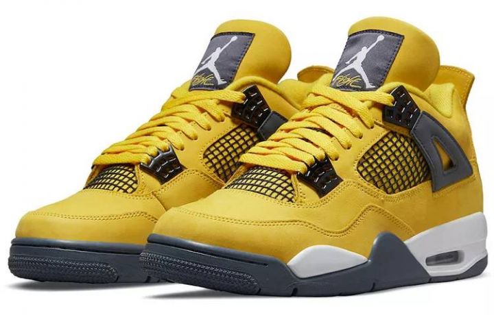 乔丹 Air Jordan 4 “Lightning” 黑黄 电母 CT8527-700