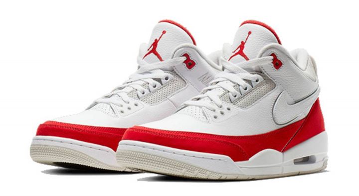 乔丹 Air Jordan 3 Tinker 白红 篮球鞋 男女同款 CJ0939-100-1