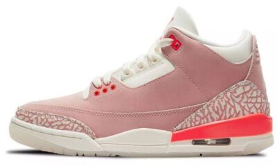 f8801e3c631e42ceb7097e515f88c143 400x240 - 乔丹 Air Jordan 3 Retro "Rust Pink" 樱花粉 女款 CK9246-600