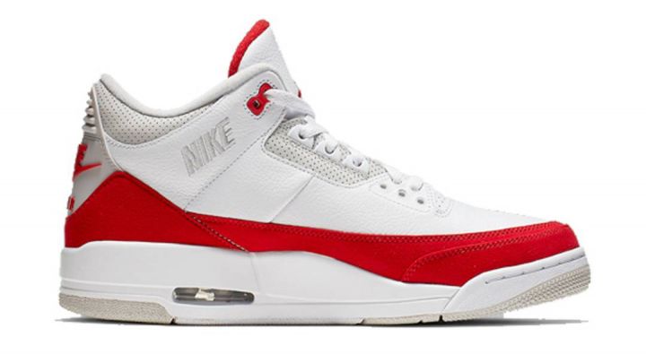 乔丹 Air Jordan 3 Tinker 白红 篮球鞋 男女同款 CJ0939-100-1