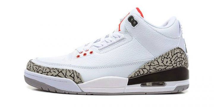 乔丹 Air Jordan 3 Retro Free Throw Line White Cement 白水泥 923096-101