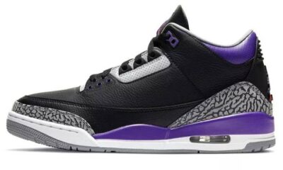 fca69dec846c4f31b650806388b1216a 400x240 - 乔丹 Air Jordan 3 Retro "Court Purple" 黑紫 男女同款 CT8532-050
