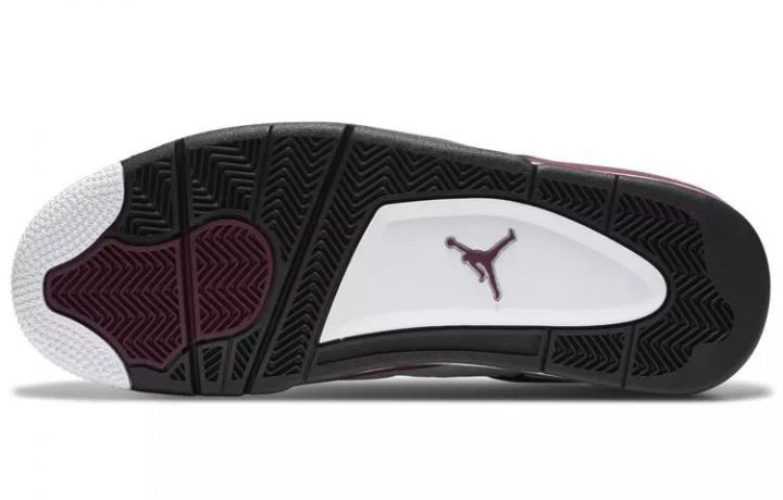乔丹 Air Jordan 4 Retro ‘PSG’  Paris Saint-Germain 波尔多 大巴黎 白紫 男女同款 CZ5624-100