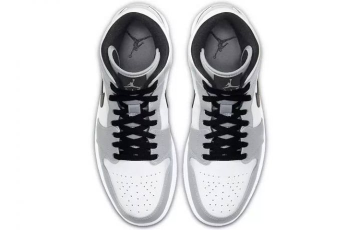 乔丹 Air Jordan 1 Mid “Light Smoke Grey” 烟灰 “小dior” AJ1 中帮篮球鞋-1
