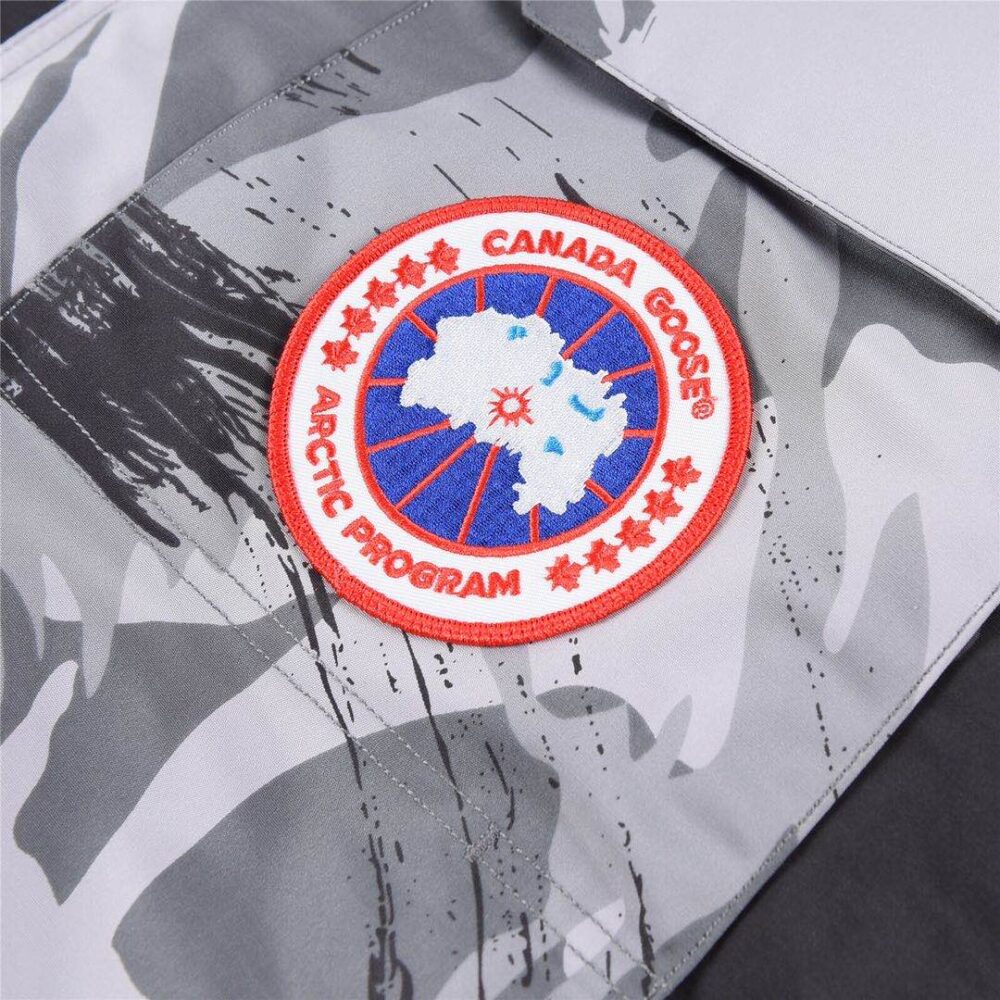 canada goose 加拿大鹅  08远征款 中长款羽绒服 灰迷彩