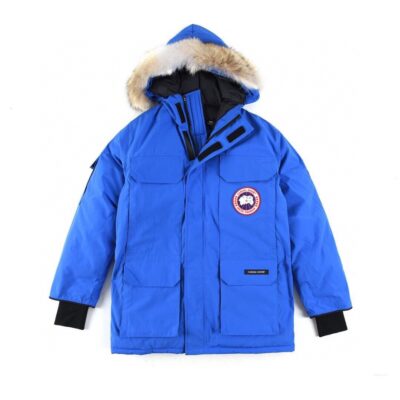 canada goose 加拿大鹅  08远征款 中长款羽绒服 蓝迷彩