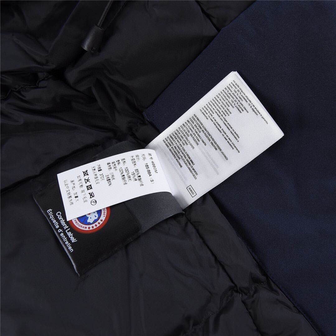 - canada goose 加拿大鹅  08远征款 中长款羽绒服 深蓝