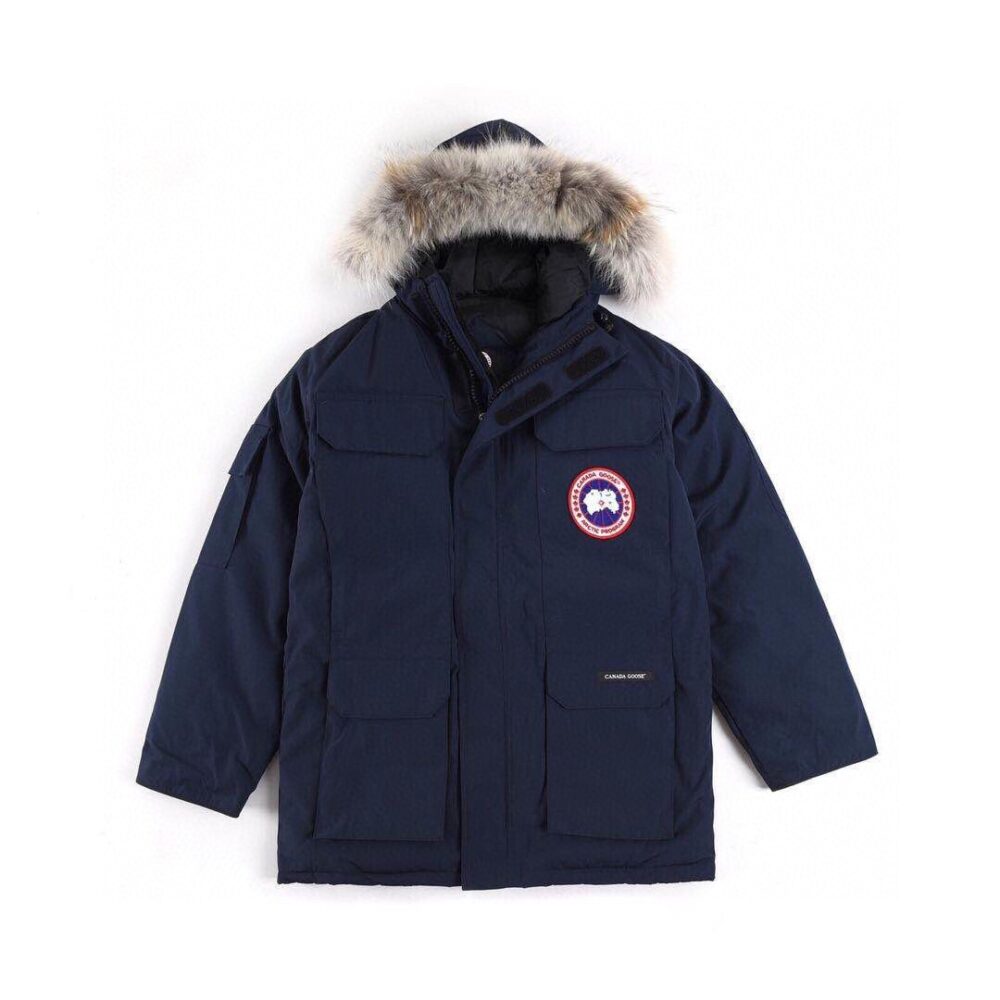 canada goose 加拿大鹅  08远征款 中长款羽绒服 深蓝