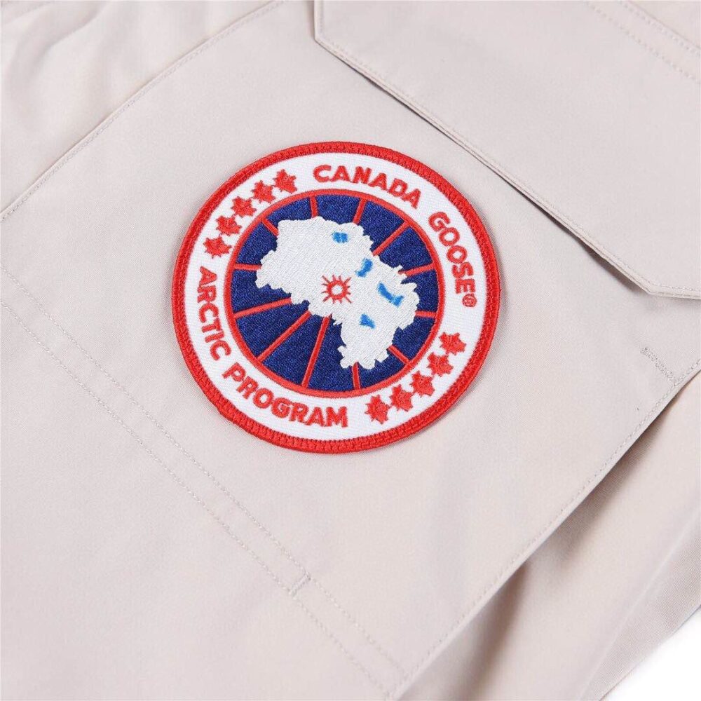 canada goose 加拿大鹅  08远征款 中长款羽绒服 米白