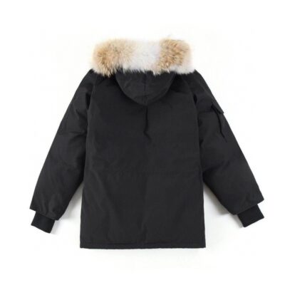 canada goose 加拿大鹅  08远征款 中长款羽绒服 黑色