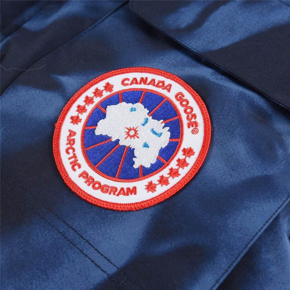 canada goose 加拿大鹅  08远征款 中长款羽绒服 蓝迷彩