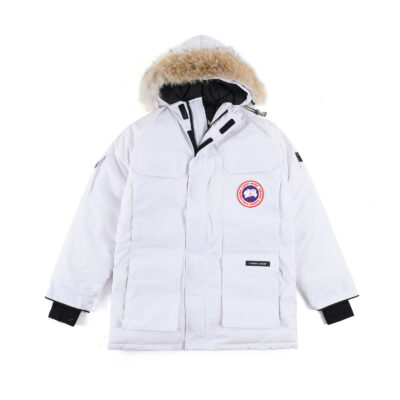 canada goose 加拿大鹅  08远征款 中长款羽绒服 天青