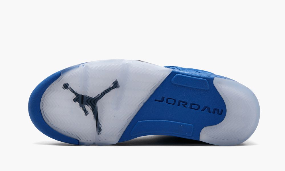 乔丹 Air Jordan 5 “Blue Suede” AJ5 蓝色麂皮 实战篮球鞋 136027 401