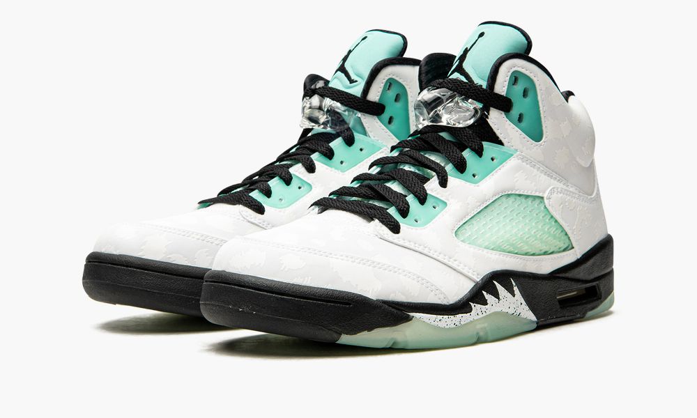 乔丹 Air Jordan 5 “Island Green” AJ5 实战篮球鞋 CN2932 100