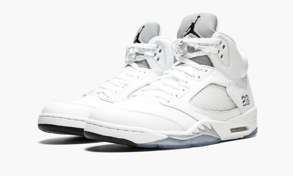 乔丹 Air Jordan 5 “Metallic Silver” AJ5 实战篮球鞋 136027 130