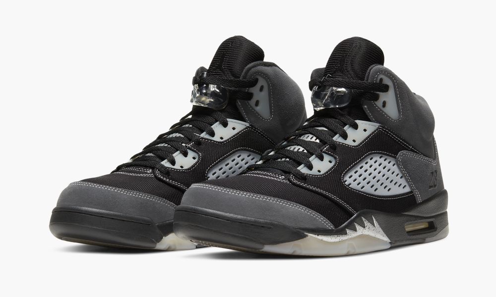 乔丹 Air Jordan 5 Retro “Anthracite” AJ5 实战篮球鞋 DB0731 001