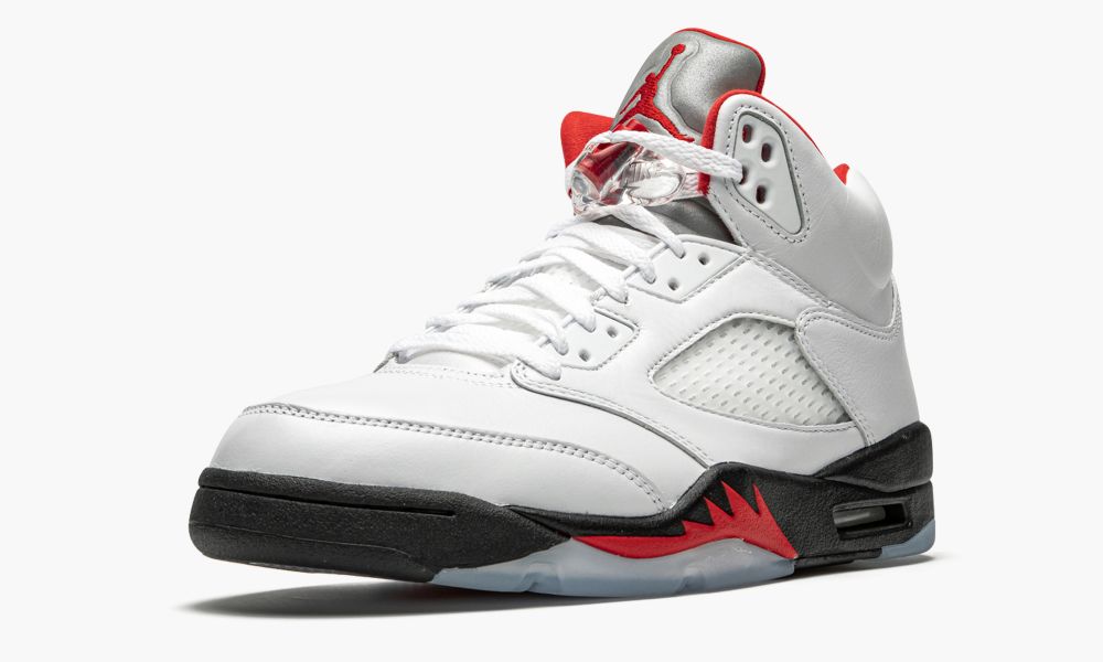 乔丹 Air Jordan 5 Retro “Fire Red Silver Tongue 2020” AJ5 实战篮球鞋 DA1911 102