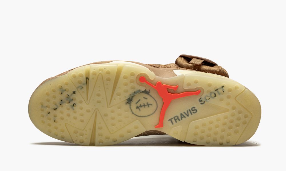 Air Jordan 6 Retro “Travis Scott – British Khaki” AJ6乔6实战篮球鞋 DH0690-200