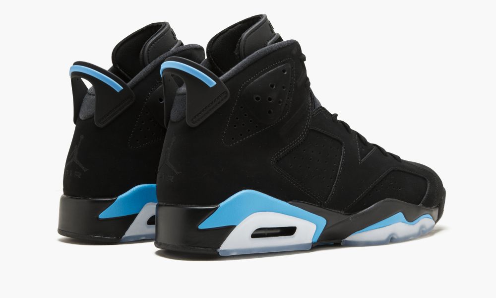 Air Jordan 6 Retro UNC AJ6 乔6黑北卡蓝 University Blue 篮球鞋 – 384664 006