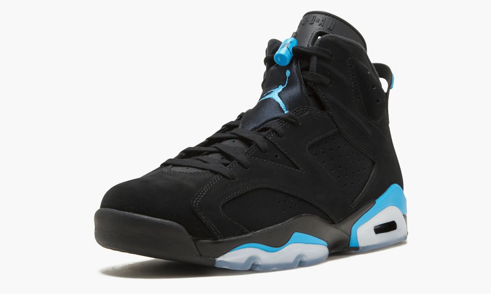 Air Jordan 6 Retro UNC AJ6 乔6黑北卡蓝 University Blue 篮球鞋 – 384664 006