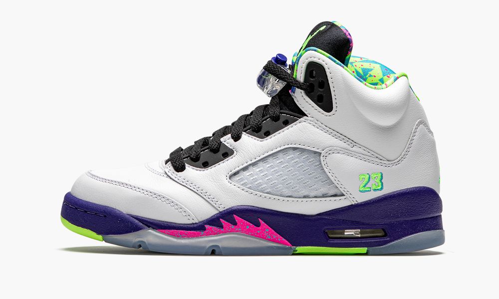 乔丹 Air Jordan 5  “Alternate Bel-Air  Ghost Green” AJ5 实战篮球鞋 DB3335 100