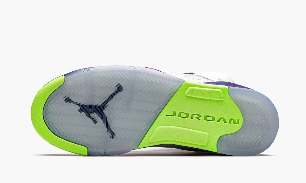 乔丹 Air Jordan 5  “Alternate Bel-Air  Ghost Green” AJ5 实战篮球鞋 DB3335 100