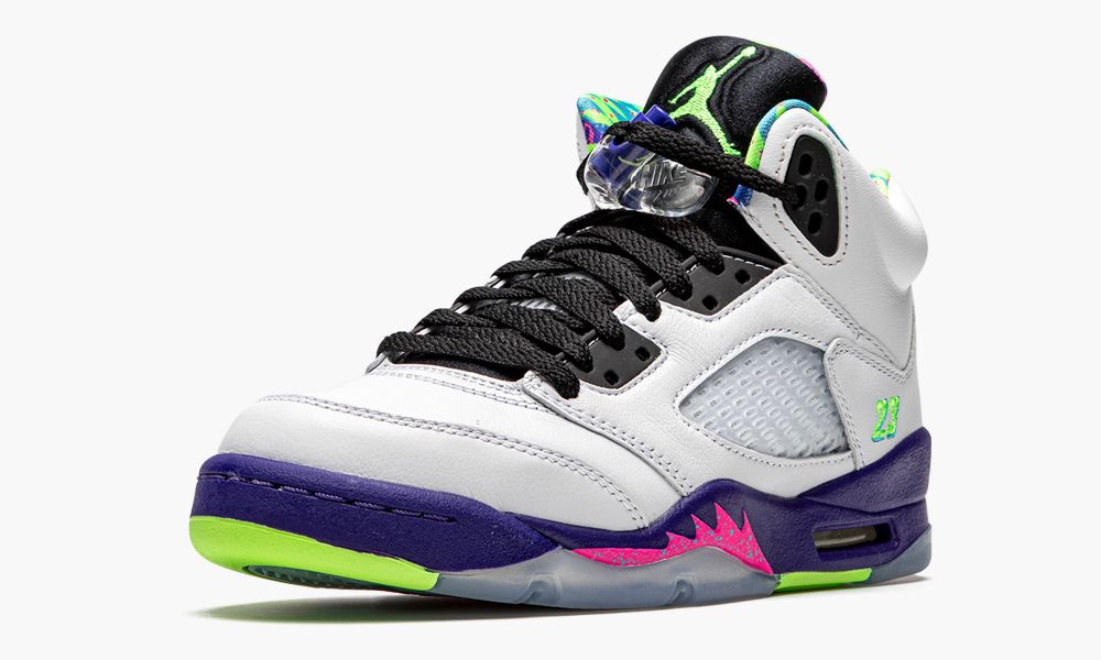 乔丹 Air Jordan 5  “Alternate Bel-Air  Ghost Green” AJ5 实战篮球鞋 DB3335 100