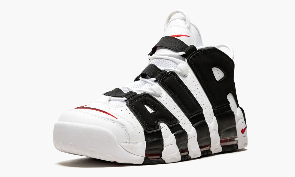 Nike Air More Uptempo 熊猫配色 皮蓬大AIR复古篮球鞋414962 105