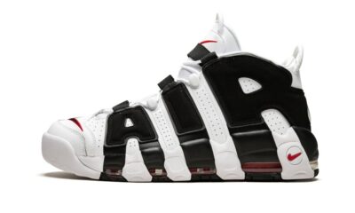 Nike Air More Uptempo Supreme联名黑色皮蓬大AIR球鞋902290 001 “Supreme – Suptempo Black”