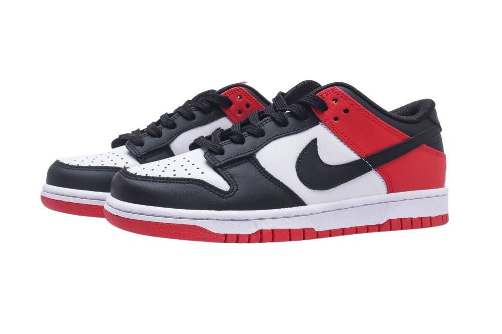 耐克 Nike Dunk Low 运动板鞋 黑白红 D07412