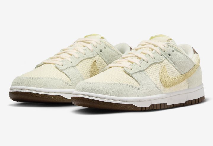 耐克运用多种材质打造这款Dunk Low鞋款 Nike Dunk Low, FN7774-001 - 耐克运用多种材质打造这款Dunk Low鞋款
