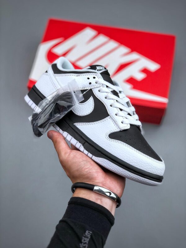运动板鞋, 板鞋, Nike Dunk Low"Reverse Panda”, Nike Dunk Low, FD9064-011 - 耐克 Nike Dunk Low"Reverse Panda” 反转熊猫 复古轻便 防滑耐磨 低帮 休闲运动板鞋 男女同款 白黑 FD9064-011