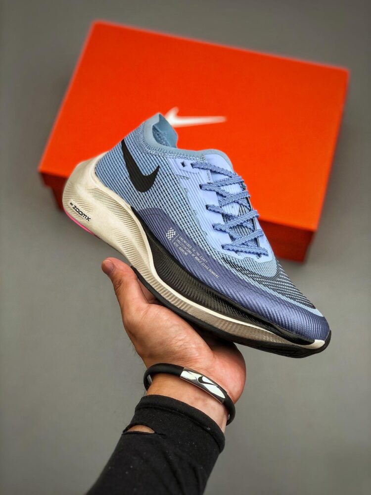 耐克 Nike ZoomX Vaporfly NEXT% 防滑耐磨 透气减震 低帮 马拉松跑步鞋 白蓝 CU4111-401 跑步鞋, ZOOMX, VaporFly Next%, Nike ZoomX VaporFly NEXT%, CU4111-401 - 耐克 Nike ZoomX Vaporfly NEXT% 防滑耐磨 透气减震 低帮 马拉松跑步鞋 白蓝 CU4111-401