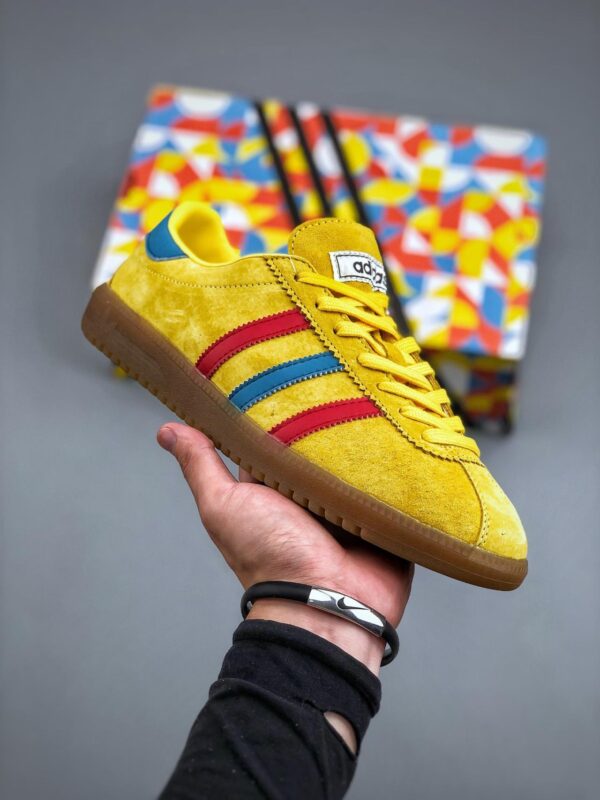 板鞋, 休闲板鞋, HP9393, END x Adidas Originals Bermuda, adidas Originals - 阿迪达斯 END x Adidas Originals Bermuda 防滑耐磨轻便 低帮 休闲板鞋 男女同款 黄红 HP9393