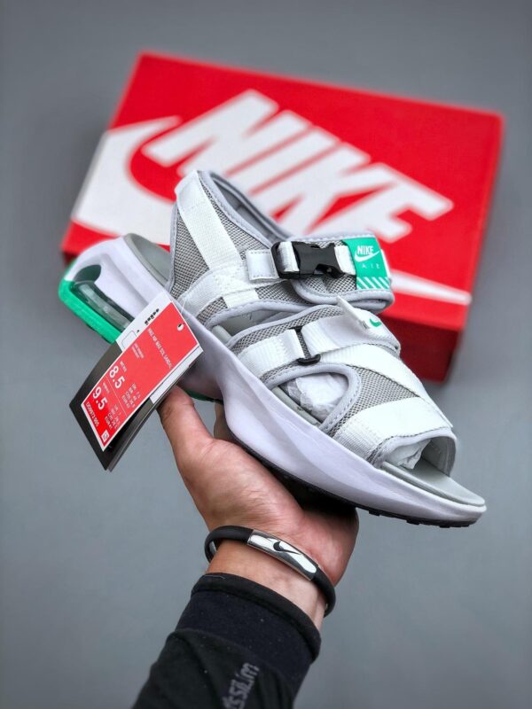 Nike Air Max Sol, DD9972-005 - 耐克 Nike Air Max Sol 防滑耐磨 透气 气垫运动凉鞋 灰绿 DD9972-005