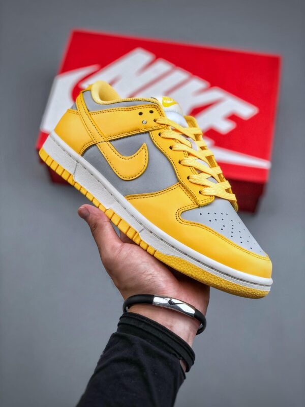 运动板鞋, 板鞋, Nike Dunk Low“Citron Pulse”, Nike Dunk Low, DD1503 002 - 耐克 Nike Dunk Low“Citron Pulse” 减震耐磨防滑 低帮 休闲运动板鞋 女款 黄灰 DD1503 002