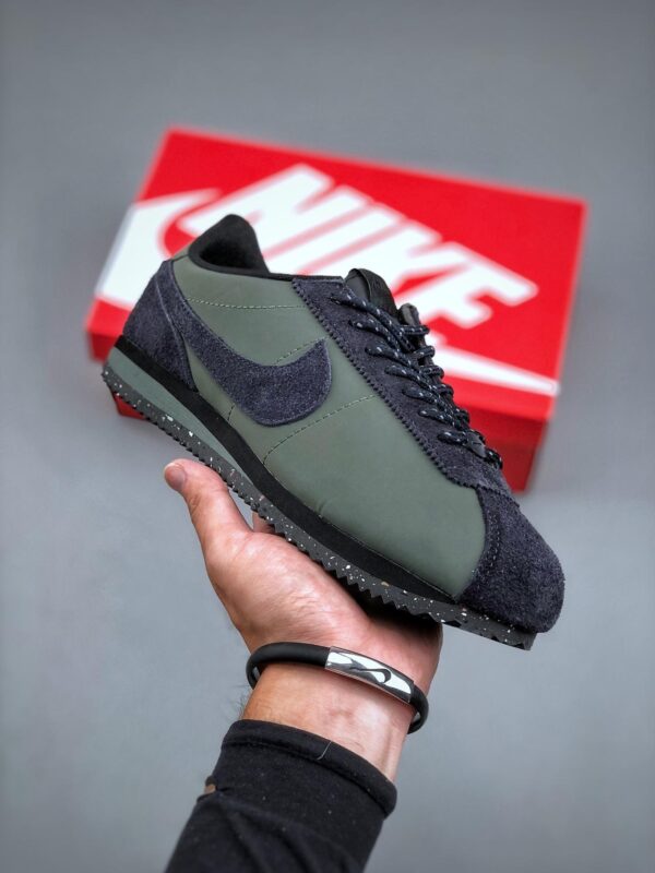 运动鞋, 跑步鞋, Nike Cortez PRMTriple Black, FJ5465-010 - 耐克 Nike Cortez PRMTriple Black 阿甘初代系列 经典复古 防滑减震 低帮 运动跑步鞋 黑色 FJ5465-010