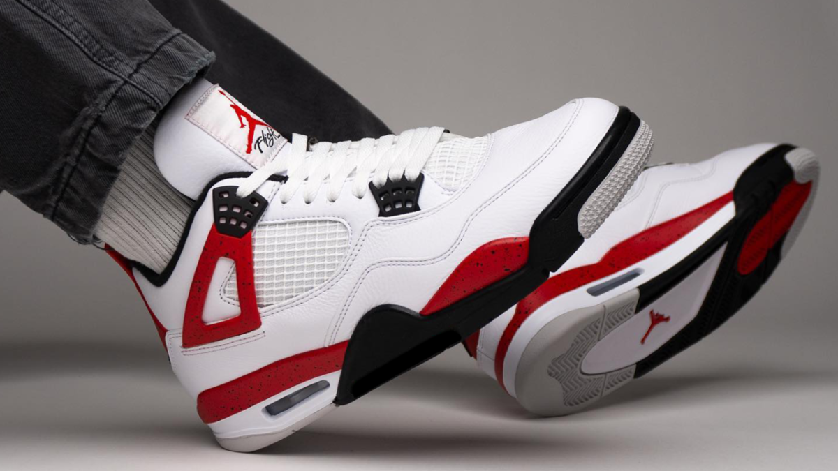 AJ4, Air Jordan 4 Retro, Air Jordan 4 - Air Jordan 4 "红色水泥 "将成为清白警察