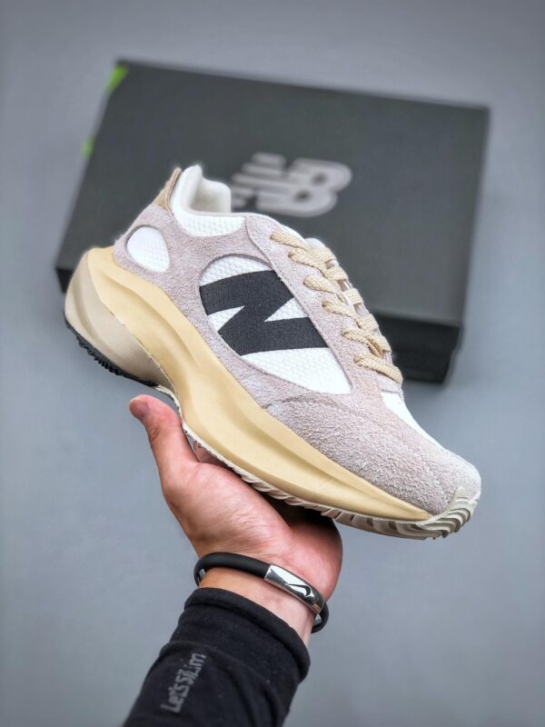 跑鞋, New Balance Warped Runner, New Balance - 新百伦 New Balance Warped Runner 耐磨透气 低帮 休闲运动跑鞋 男款 白米灰