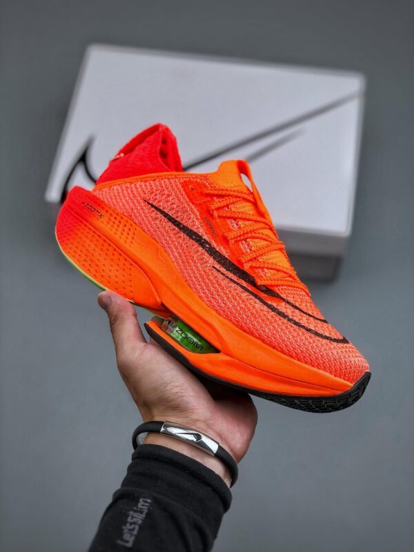 跑鞋, 跑步鞋, Nike Air Zoom Alphafy Next% 2, DN3555 800 - 耐克 Nike Air Zoom Alphafy Next% 2 公路竞速 防滑透气减震 低帮 休闲运动跑步鞋 男款 橙色 DN3555 800