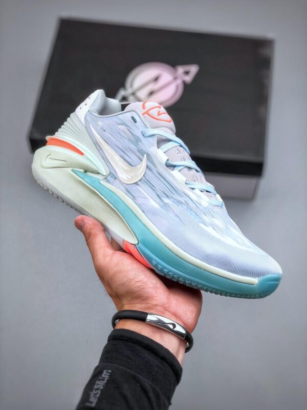 篮球鞋, 球鞋, 实战篮球鞋, Nike Air Zoom G.T.Cut 2, Nike Air Zoom G.T.Cut, DJ6013-402 - 耐克 Nike Air Zoom G.T.Cut 2 缓和热带风情 耐磨透气 低帮 实战篮球鞋 男女同款 蓝色 DJ6013-402